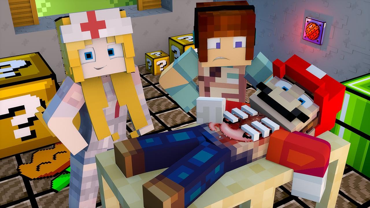 Minecraft: CIRURGIA NO MARIO   Surgeon Minecraft  YouTube