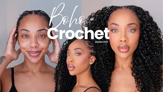 FOOLPROOF Miracle Knots Crochet ( Even With SHORT Hair | Boho Crochet Made Easy) ft EayonHair