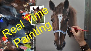 How to draw a horse | Real Time Draw #WithMe