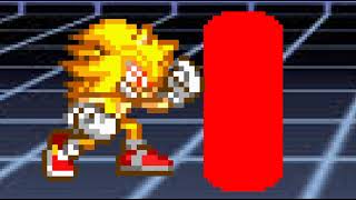 Fleetway Super Sonic (Sprite Test) (Stick Nodes)