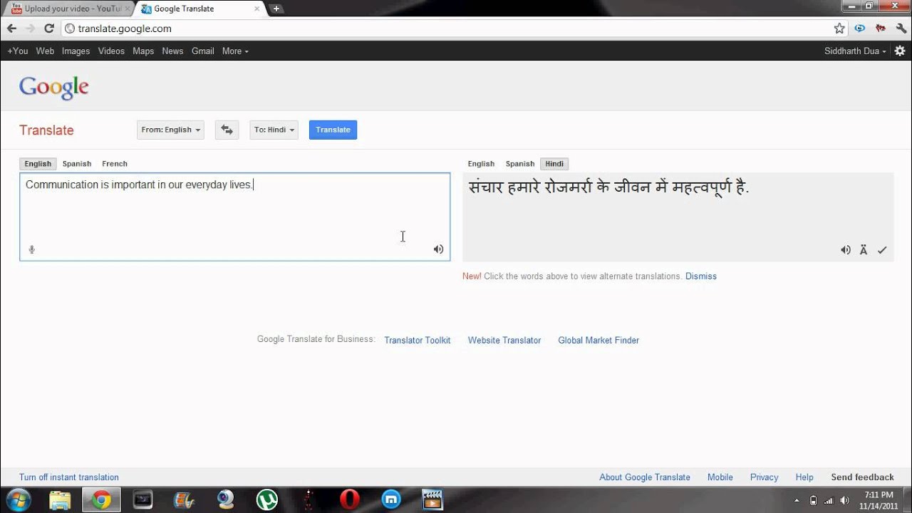 Translate English To Hindi Online With Google Translate ...
