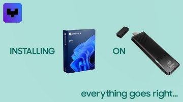 Windows 11 on Intel Compute Stick... BUT EVERYTHING GOES RIGHT!