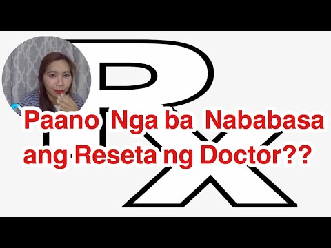 Paano Basahin ang Reseta ng Doctor ? Pharmacist Secret Revealed | Reading prescription Techniques