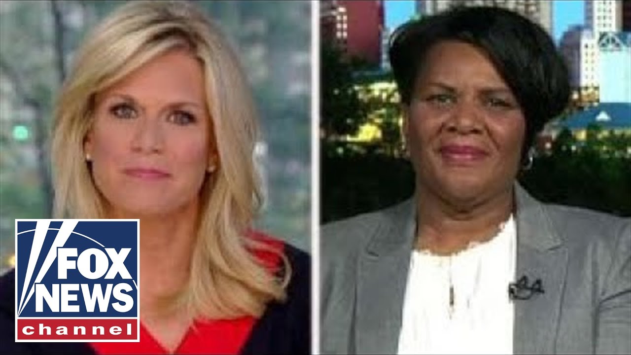 Alice Johnson reacts after Trump commutes prison sentence