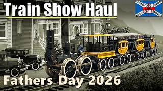 Fathers Day Train Show Haul - HO & N Scale Goodies