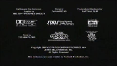 Enemy Of The State (1998) End Credits (Sundance Tv 2021)