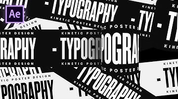 After Effects Tutorial - Rolling Typography Motion Graphics in After Effects