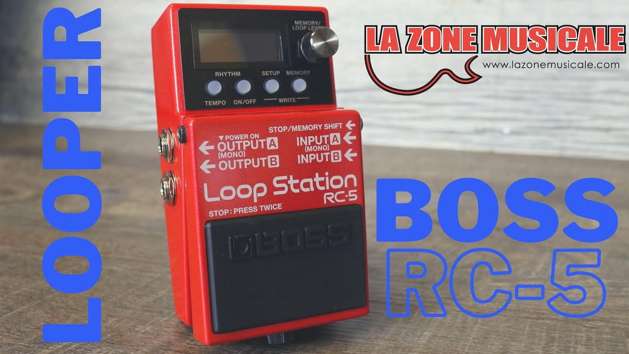 BOSS RC-5 Loop Station Demo and Unboxing!! Electric Guitar Looping