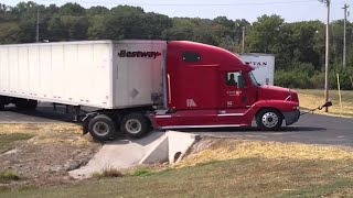 10 Extreme Dangerous Idiots at Work Fastest Heavy Equipment Truck & Oversize Truck Fails Driving