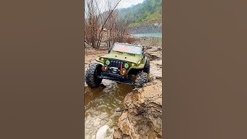 RedCat Marksman 🌧️👍#rc #rcoffroad #rockcrawler #redcat #shortvideo #offroaddriving #shorts 💪👌🔥