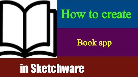 how to create book app in sketchware | create book app | how to create book app