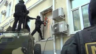 Russian special police SPETSNAZ vs Armored Building   Tactical Action