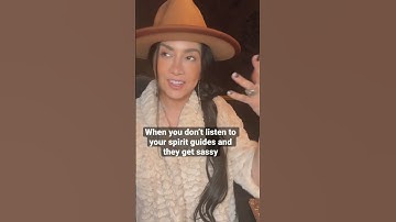 Thumbnail of When your spirit guides get sassy! #spiritualguidance #spirituality