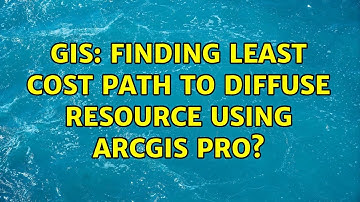 GIS: Finding least cost path to diffuse resource using ArcGIS Pro? (2 Solutions!!)