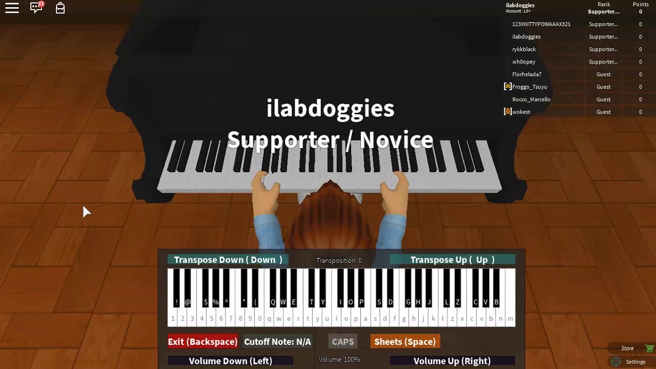 Roblox Sheet Music Piano Best Music Sheet - how to play roblox piano hack