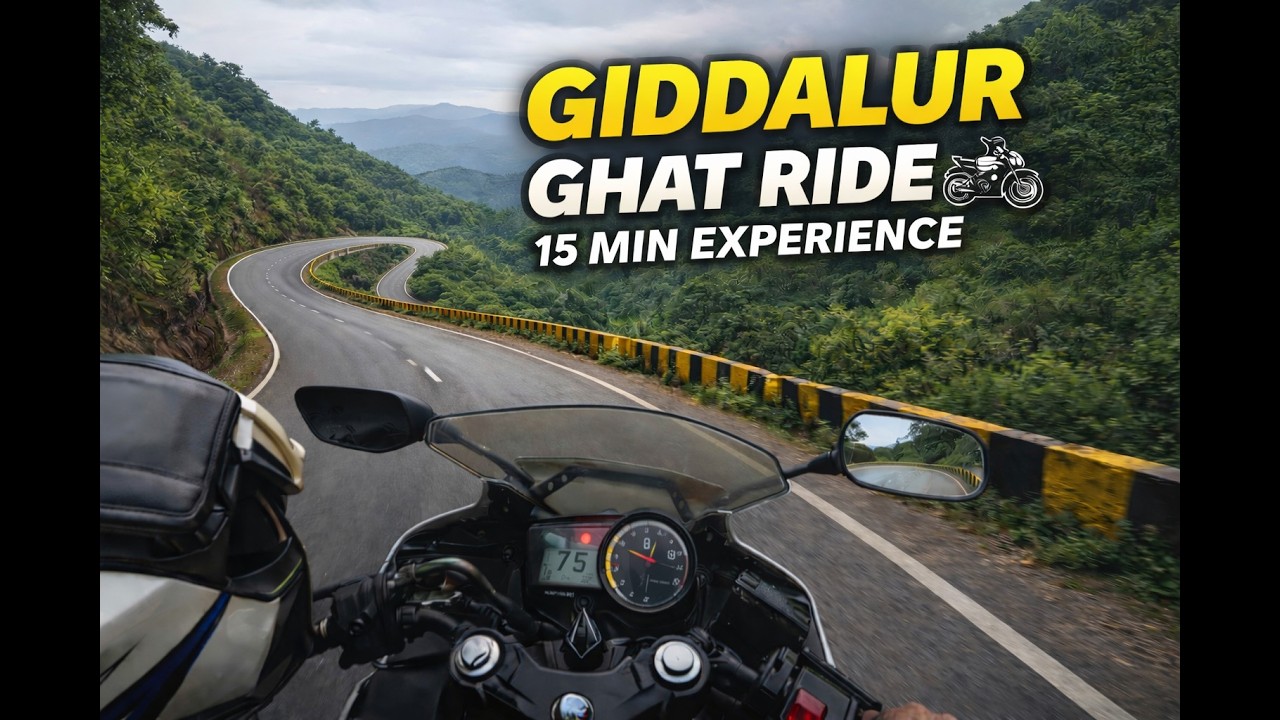 Giddalur Ghat Ride 🌫️ | Unreal Road Experience #r15s #r15ride  #bikelife #subscribe #viral