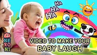 Make Baby Laugh in Seconds with Goofy Panda & BeeBee: Funny Weather 🐼🐝🌦