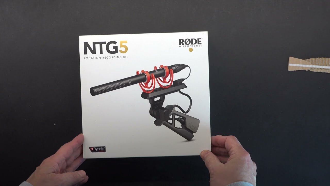 Rode NTG5 - Unboxing and Sample Recording - YouTube