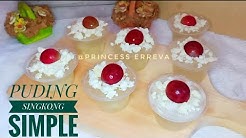 Resep Puding singkong simple | olahan singkong | resep simple - Durasi: 6.35. 
