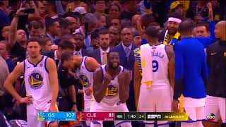 THE END ~ 2018 NBA Finals GAME 4 ~ Last Mins of 4th Quarter ~ Cavs vs Warriors ~ Jun 8