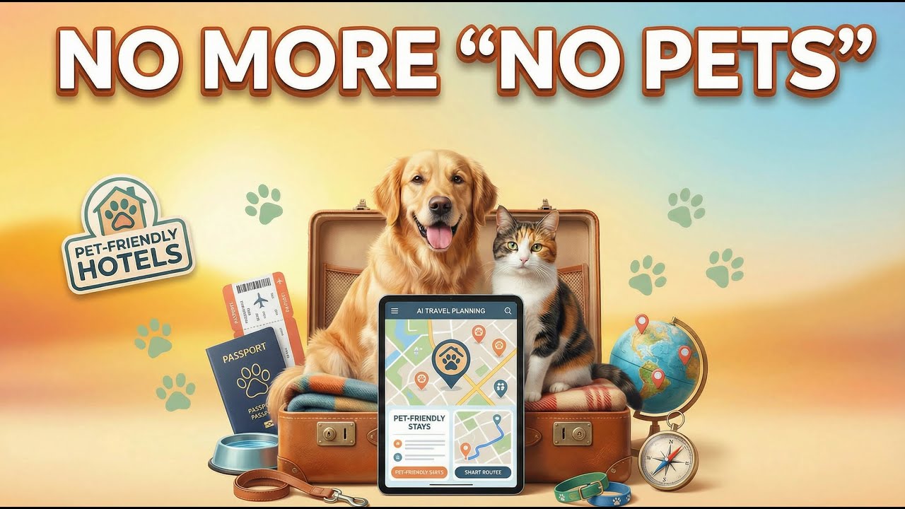 How to Plan a Pet-Friendly Trip Using AI (Step-by-Step Demo)