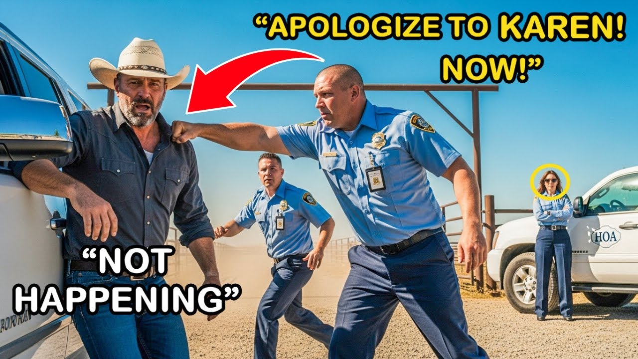 I Found HOA Guards Camping at My Gate — Demanding I Apologize to Karen or Else!