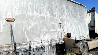 Volvo FH 500 came to life AGAIN! How to wash Dirty Truck? #asmr #clean #truckwash_withme