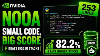NOOA vs OpenCode - NVIDIA's Brutal Efficiency Win | NVIDIA's 253-Line Agent Cuts Token Cost in Half
