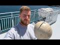 Man dribbles football from Africa to England in bid to make World Cup final | SWNS