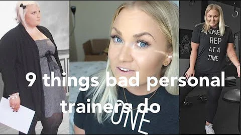 9 Ways How To Spot A Bad Personal Trainer | Maria ...