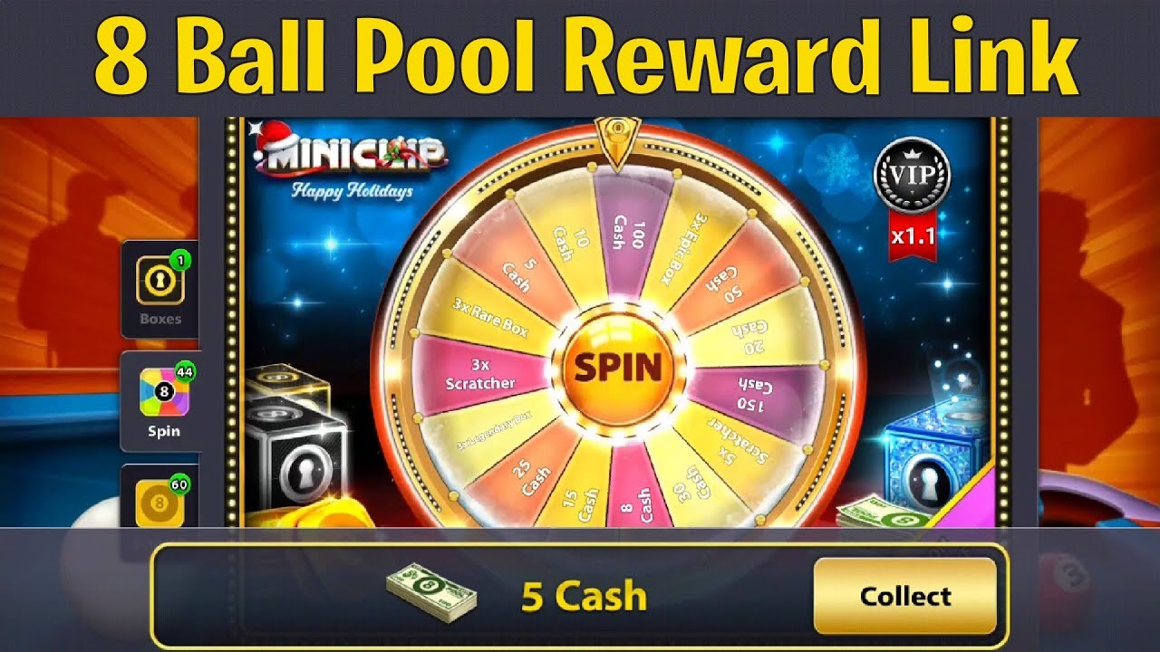 8 Ball Pool Free Reward Link Today - YouTube