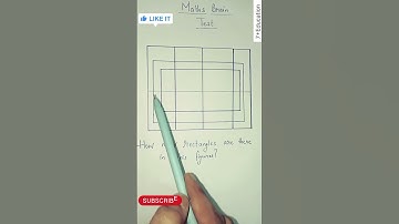 99.9% Failed!! How many rectangles are there in this figure?? #canyousolvemathspuzzles #maths