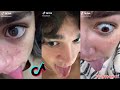 Cat Sound.. Tiktok Compilation.. Face Zoom Challenge.. Cute Faces.. Tongue Out.. Funny Videos.. Meow