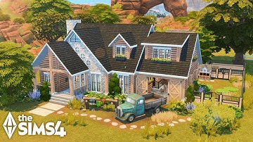 Big Family Ranch 🐴 // The Sims 4 Speed Build