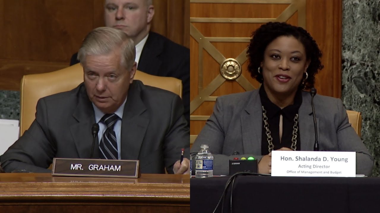 Graham Questions OMB Acting Director Young in Senate Budget Committee Hearing 6/8/202