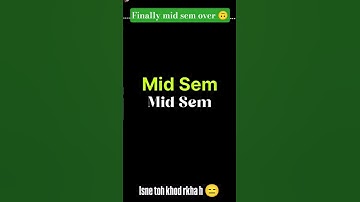 Finally mid semester exam over 🙃 #iitbhu #iit #midsem #exampreparation #viral #trending #iitians