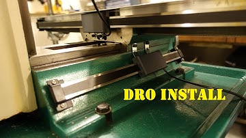 FAST - DRO Install on the Grizzly G0704 Mill & iGaging Err