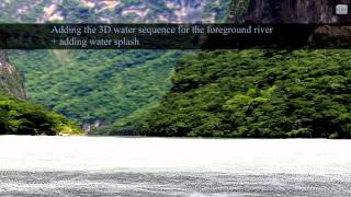 ANIMATION 2D-3D youtube / Making of River Paradise