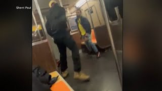 NYC subway passenger stabbed, shot after confrontation with couple: VIDEO