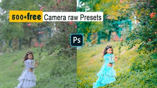 HOW TO FREE 500+CAMERA RAW PRESETS PACK