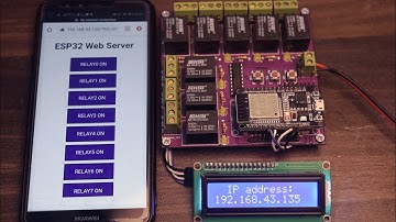 How To Make ESP32 IOT Home Automation System