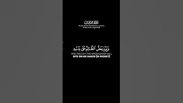 سورة الفرقان الآية: 27-29 | الشيخ محمد اللحيدان حفظه الله #قرآن #محمداللحيدان #القران_الكريم #quran