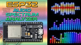 ESP32 AUDIO SPECTRUM ANALYZER