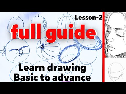 LEARN TO DRAW FROM 0 to 100! | DRAWING TUTORIAL | BASIC TO ADVANCE ...