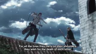 Attack on Titan Season 3 Episode 15 preview ( Bertholdt's death )