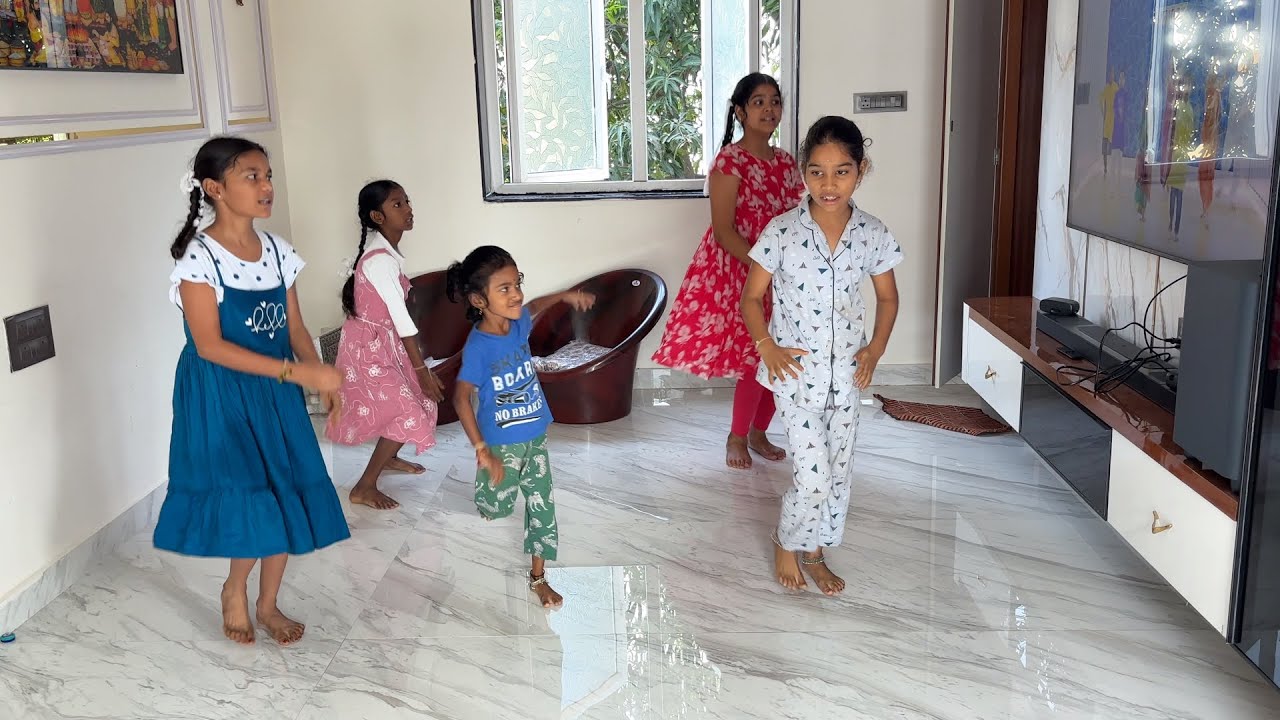 నిమర్జనం కోసం dance practice చేస్తున్నాము 🙏🙏