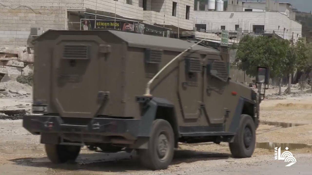 مشاهد من اقتحام قوات الاحتلال الإسرائيلي مخيم نور شمس في طولكرم