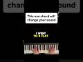 This one chord changed so much 🙌🏻 #piano #pianolessons #pianotutorial #pianomusic #jazzchords