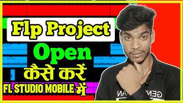 Fl Studio Mobile Me FLM Project Open Kaise Kare || FLM Setting Ko Open Kaise kare