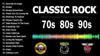 Rock Music 70s, 80s, 90s -- Nirvana, R.E.M, Scorpions, Bon Jovi, Led Zeppelin, U2, Aerosmith